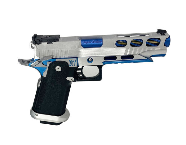 Airsoft Extreme AEX Custom BLUE JAY Tokyo Marui Hi Capa 5.1 Gas Blowback Pistol