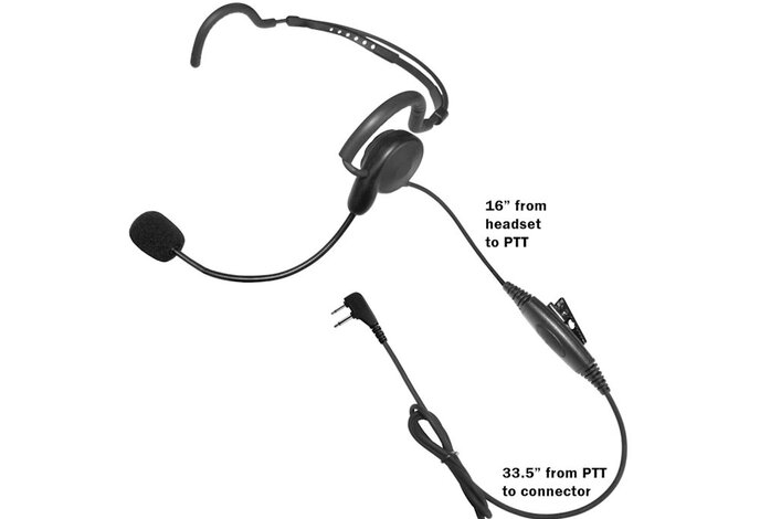 Code Red CQB Headset, Mid 2 Pin