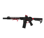 Airsoft Extreme AEX Custom BIG RED Specna Arms M4 AEG Rifle CORE Series M4 M-LOK Carbine SA-C24 Black