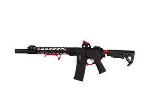 Airsoft Extreme AEX Custom BIG RED Specna Arms M4 AEG Rifle CORE Series M4 M-LOK Carbine SA-C24 Black