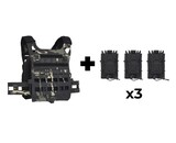 Wosport Lightweight SPC Tactical Vest + 3x Tiger Kangaroo Pouch Combo