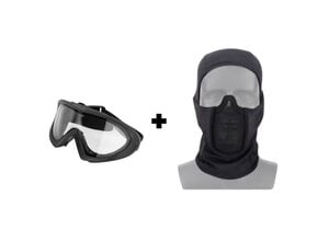 WoSport Valken Kilo Thermal Goggles + Wosport Steel Mesh Shadow Fighter Balaclava Combo