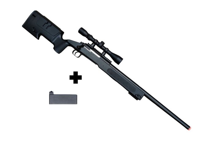 ASG M40A3 Scoped Sniper Package Combo