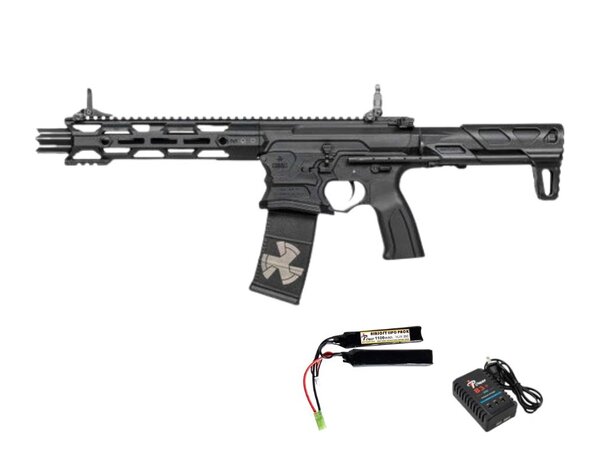 G&G G&G BAMF Team Cobalt Kinetics Licensed Rifle AEG, Stealth