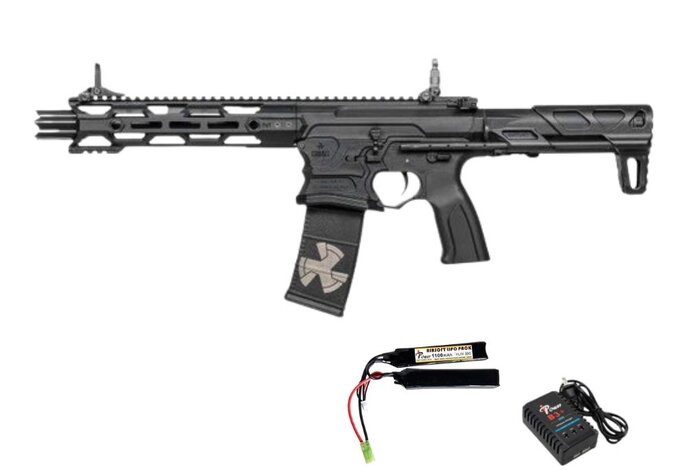 G&G BAMF Team Cobalt Kinetics Licensed Rifle AEG, Stealth