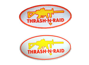Tactical Outfitters Tactical Outfitters Thrash-N-Raid Morale Patch and Sticker Set