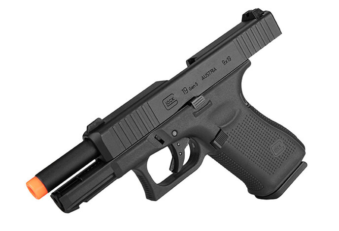 Umarex Elite Force GLOCK G19 GEN5 Green Gas Full Blowback Pistol by VFC