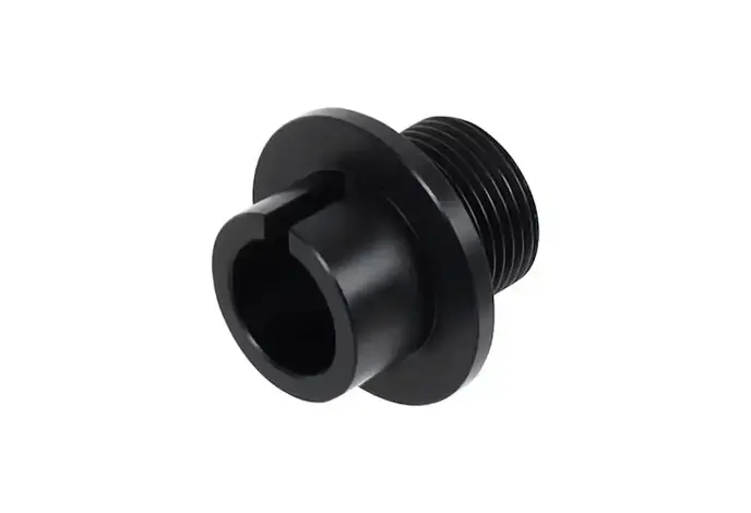 First Factory Silencer Attachment NEO R MP5 14mm Reverse Thread (CCW)