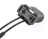 Angled Vertical Grip with Cable Guide, M-LOK