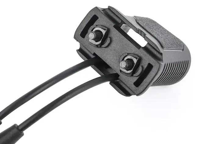 Angled Vertical Grip with Cable Guide, M-LOK