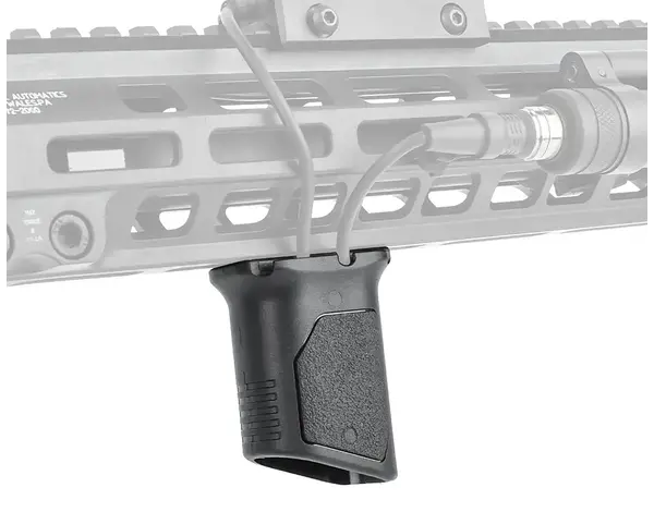 Airsoft Extreme Angled Vertical Grip with Cable Guide, M-LOK