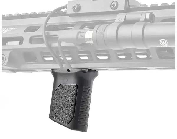 Airsoft Extreme Angled Vertical Grip with Cable Guide, M-LOK