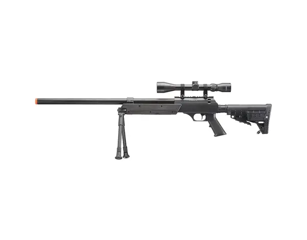 Well WELL MB13 APS SR2 Rifle with Scope and Bipod Black