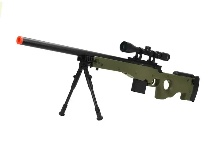 WELL MB4401 L96 AWP Bolt Action Spring Sniper Rifle