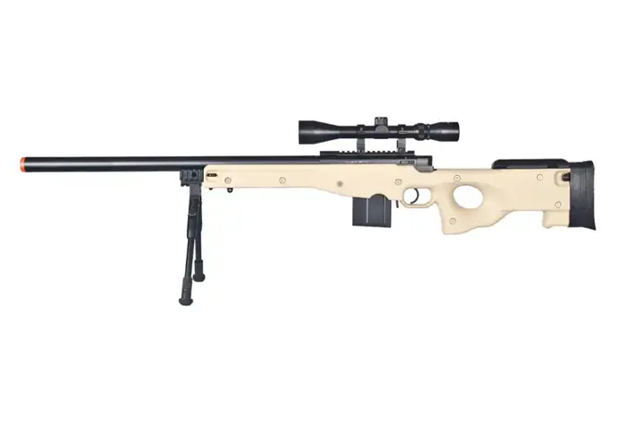 WELL MB4401 L96 AWP Bolt Action Spring Sniper Rifle