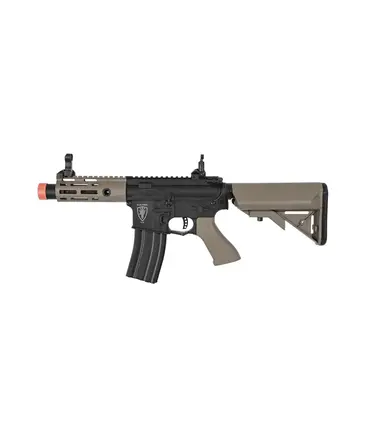 Elite Force Elite Force M4 CQCX Next Gen Electric Rifle (AEG) with Eye Trace Tracer Unit Black / Tan