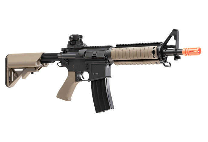 Elite Force M4 CQBX Next Gen Electric Rifle (AEG) with EyeTrace Tracer Unit Black / Tan