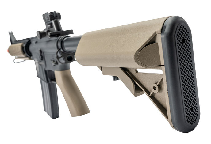 Elite Force M4 CQBX Next Gen Electric Rifle (AEG) with EyeTrace Tracer Unit Black / Tan