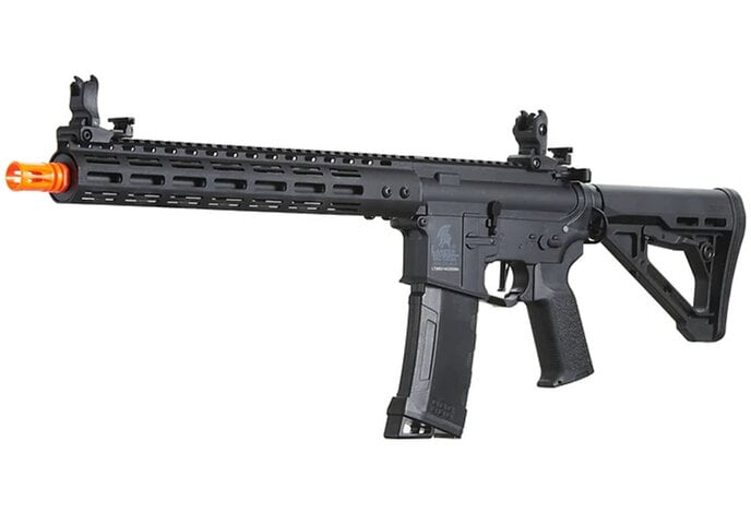 Lancer Tactical Gen 3  ZION ETU Archon 14" M-LOK M4 Airsoft Rifle w/ Delta Stock Black