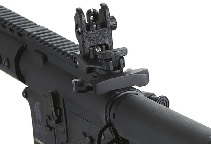 Lancer Tactical Gen 3  ZION ETU Archon 14" M-LOK M4 Airsoft Rifle w/ Delta Stock Black