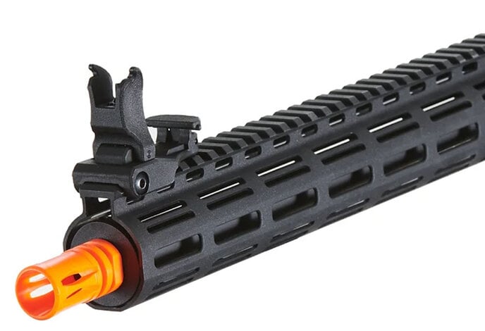 Lancer Tactical Gen 3  ZION ETU Archon 14" M-LOK M4 Airsoft Rifle w/ Delta Stock Black