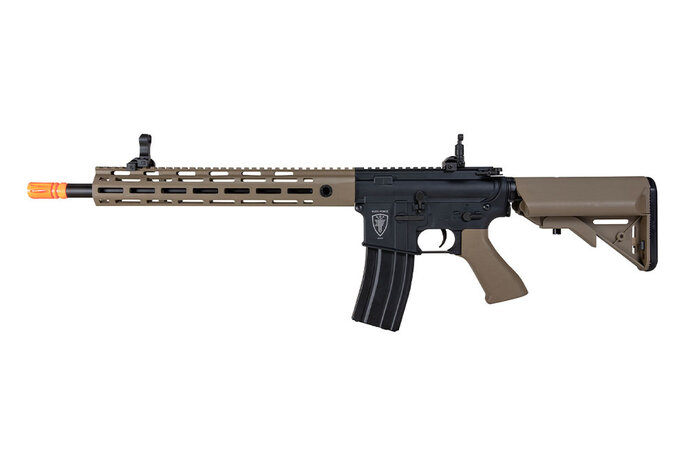Elite Force M4 CFRX Next Gen Electric Rifle (AEG) with EyeTrace Tracer Unit Black / Tan