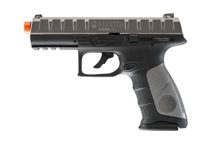Elite Force BERETTA APX CO2 Half-Blowback Pistol Grey / Black w/ 2 Magazines