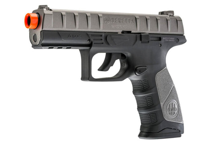 Elite Force BERETTA APX CO2 Half-Blowback Pistol Grey / Black w/ 2 Magazines