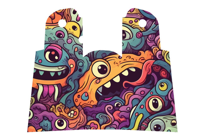 AEX Grip Decal for Hi Capa - Monster