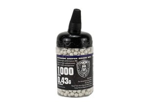 Airsoft Extreme AEX 0.43g 1000ct Bottle 6mm Airsoft BBs