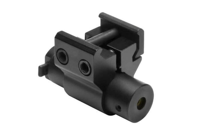 NcSTAR compact red laser with weaver mount