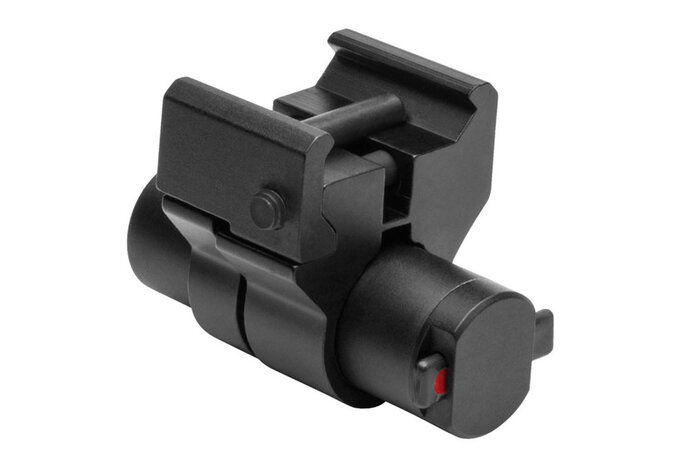 NcSTAR compact red laser with weaver mount