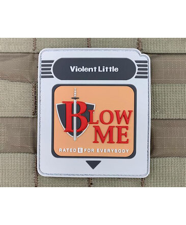 Violent Little Machine Shop Violent Little Machine Shop BLOW ME NINTENDO CARTRIDGE Morale Patch