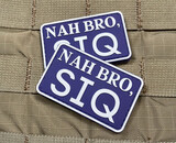 Violent Little Machine Shop Nah Bro, SIQ PVC Morale Patch
