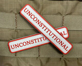 Violent Little Machine Shop Unconstitutional PVC Morale Patch