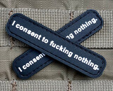Violent Little Machine Shop Consent PVC Morale Patch