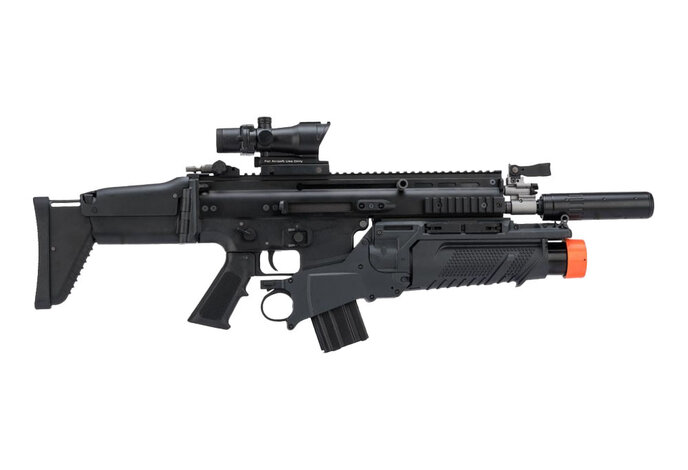 Cybergun SCAR-L w/EGLM package, black