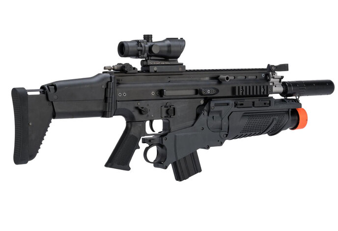 Cybergun SCAR-L w/EGLM package, black
