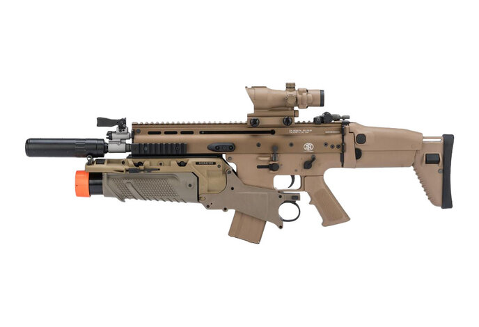 Cybergun SCAR-L w/EGLM package, tan