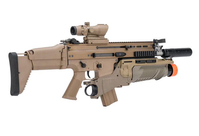 Cybergun SCAR-L w/EGLM package, tan
