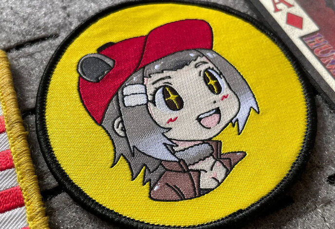 Weapons Grade Waifus Buc-ee’s Anime Girl American Beaver Morale Patch