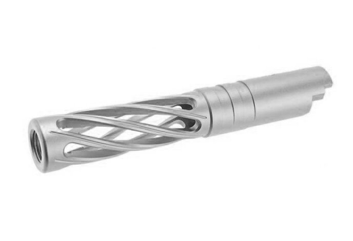 Dr Black Outer Barrel for 4.3 Hi Capa, Dinging,