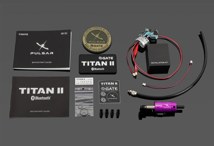 GATE PULSAR D HPA Dual Solenoid Engine with TITAN II Bluetooth for V2