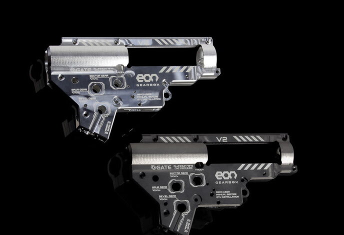 GATE EON V2 CNC 8mm Gearbox w/ Quick Change Spring Guide