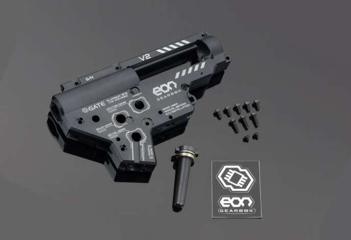 GATE EON V2 CNC 8mm Gearbox w/ Quick Change Spring Guide
