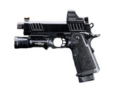 EMG Staccato Licensed P 2011 Gas Blowback Airsoft Pistol Pro Grip Standard Green Gas