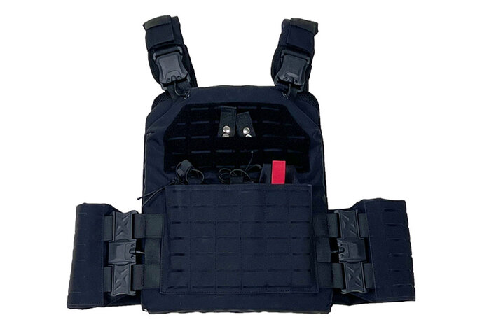 NC Star Quick Release Plate Carrier, 10x12, Black