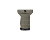 Ribbed Polymer Short Vertical Foregrip