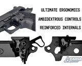 6mmProShop Staccato Licensed XC 2011 Gas Blowback T8 Airsoft Pistol w/ Muzzle Compensator