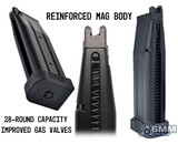 6mmProShop Staccato Licensed XC 2011 Gas Blowback T8 Airsoft Pistol w/ Muzzle Compensator